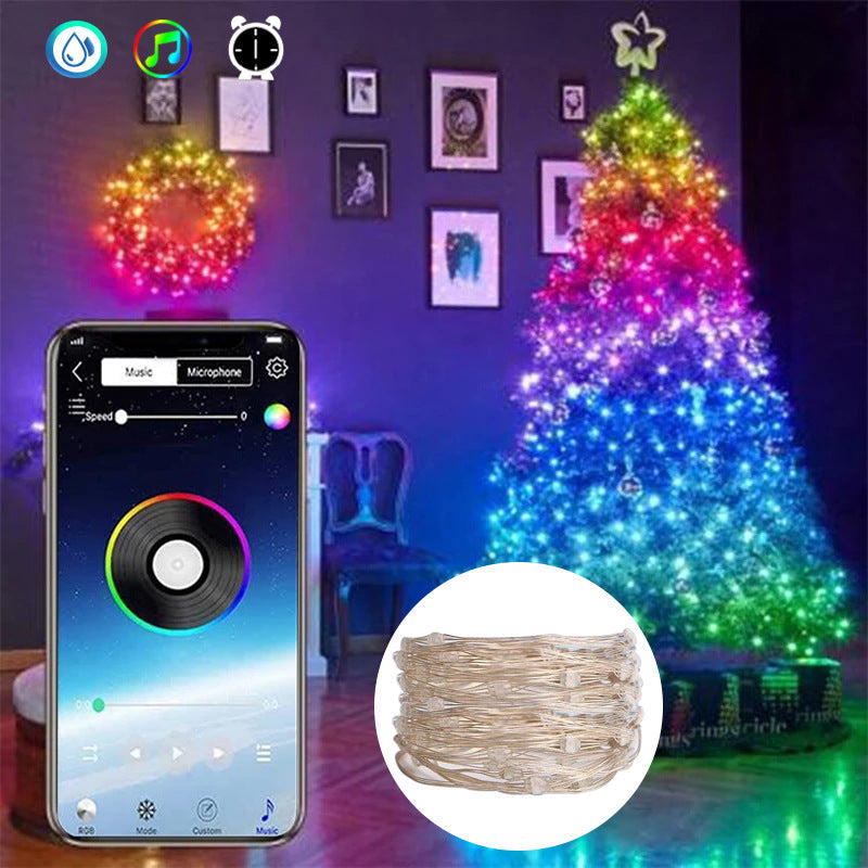Magical Christmas Tree Colored Lights with Remote Control🎄1 units = 50% discount + Free shipping