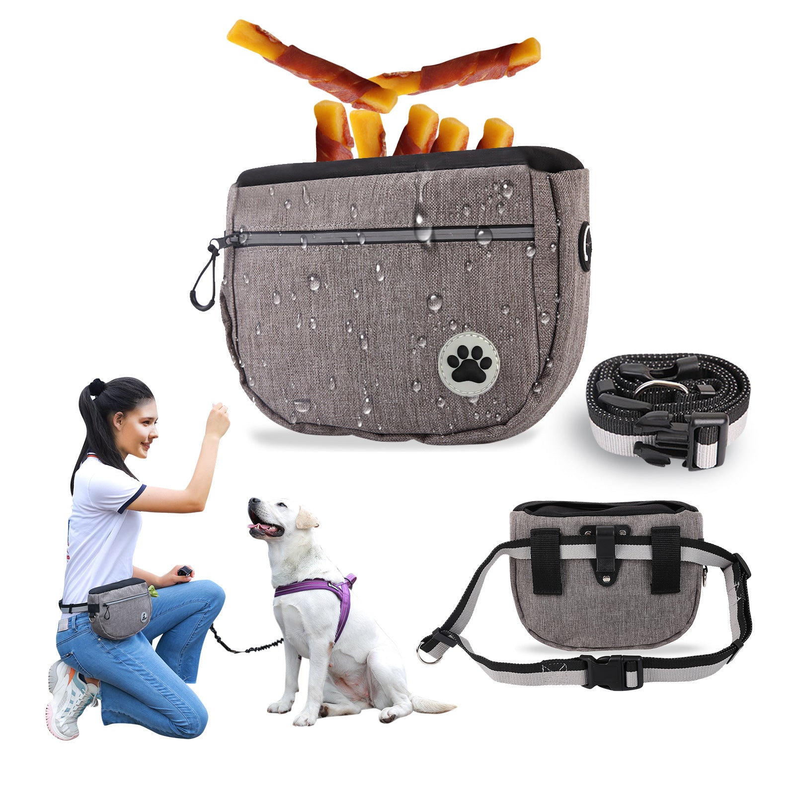 Peouna™ New dog training dog walking snack bag