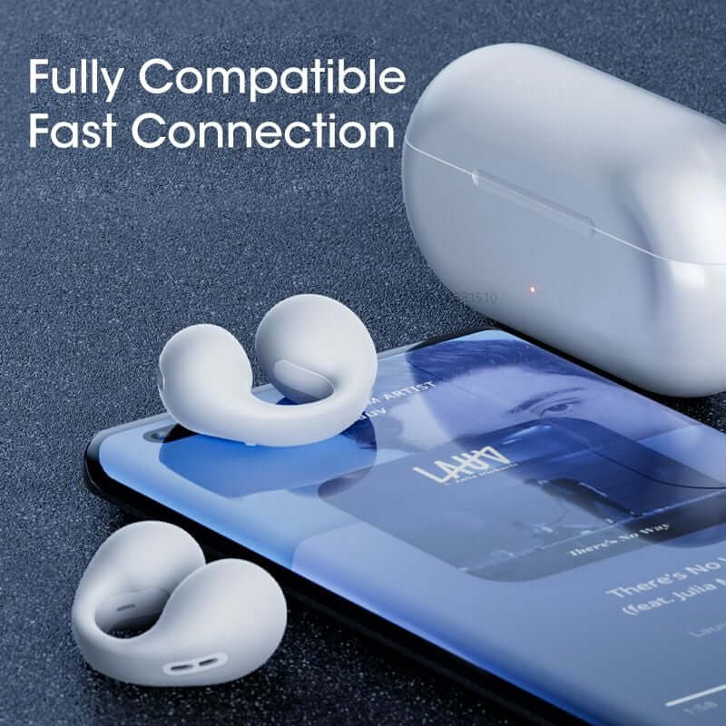 🎅Christmas Sale🎁 Wireless Ear Clip Bone Conduction Headphones
