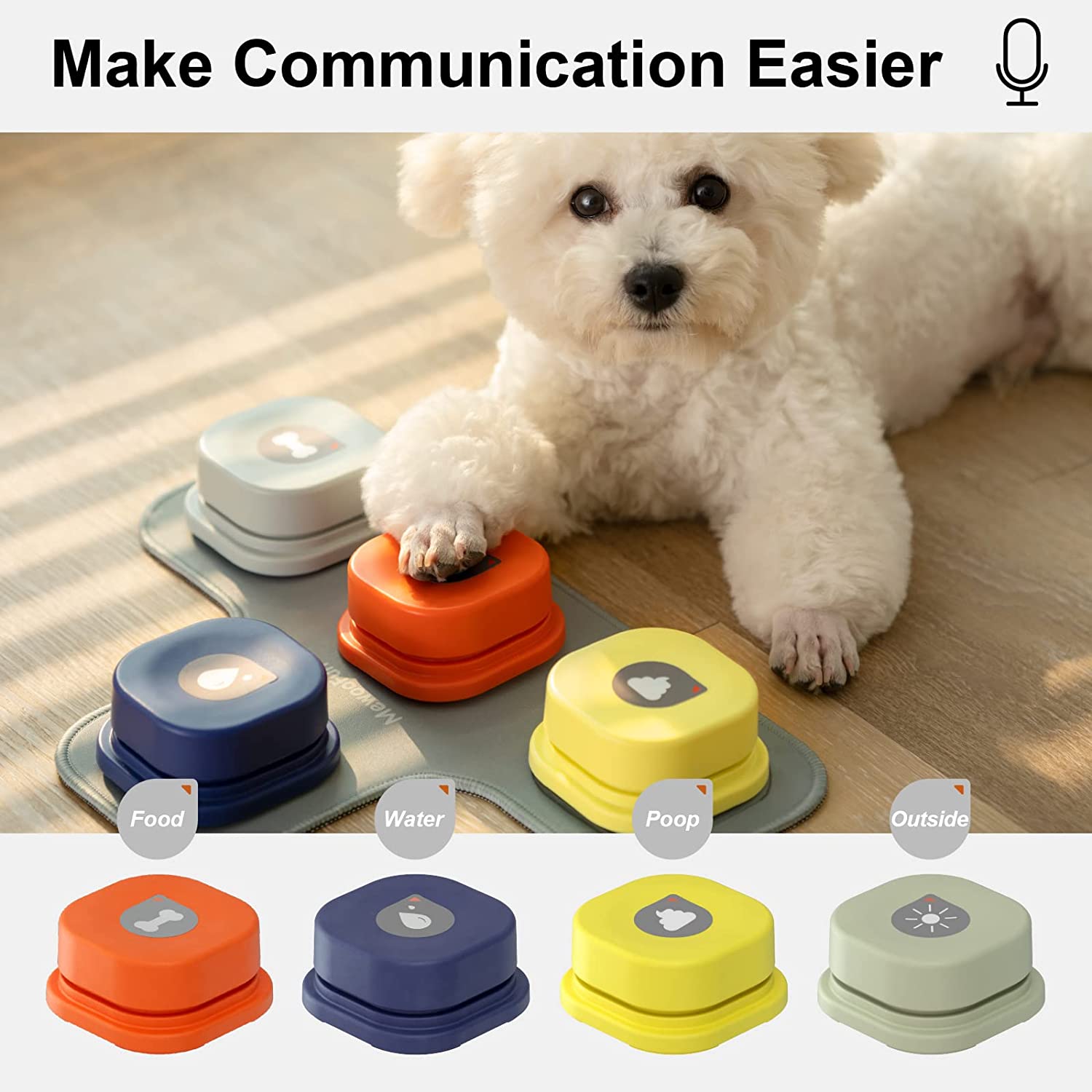 Peouna™ Dog Talking Buttons Set