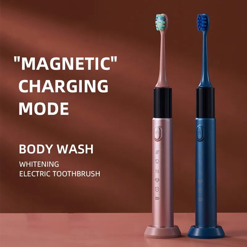 Jianpai Magnetic Suspension Acoustic Electric Toothbrush for Adult Magnetic Suction Wireless Charging Intelligent