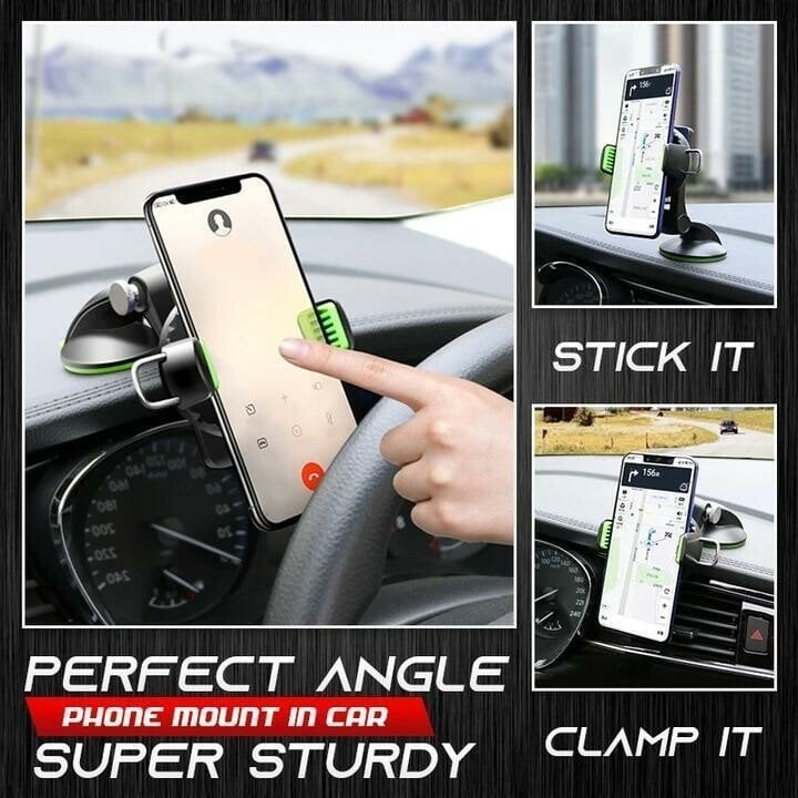 Adjustable Car Suction Cup Phone Holder (🔥50% OFF🔥)