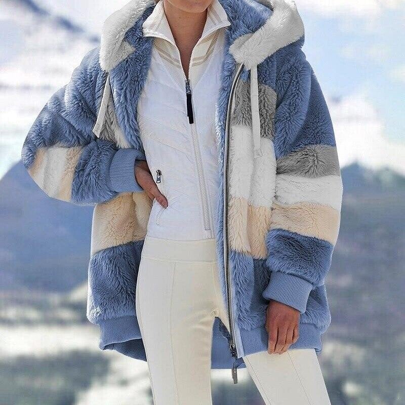 (🎄Christmas Sale - 50% OFF🎄)Contrasting Padded Coat🐑