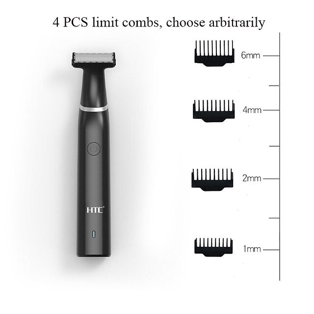 Private Hair Trimmer for Men Electric Groin & Body Hair Shaver for Balls Sensitive Private Parts Ultimate Male Hygiene Razor