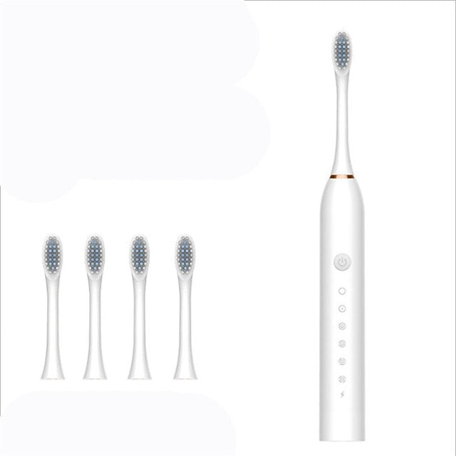 Revolutionize Your Oral Hygiene Sonic Electric Toothbrush with 6 Cleaning Modes USB Rechargeable IPX7 Waterproof & More!