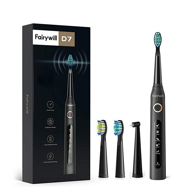 Electric Sonic Toothbrush USB Charge FW-507 Rechargeable Waterproof Electronic Tooth Brushes Replacement Heads Adult